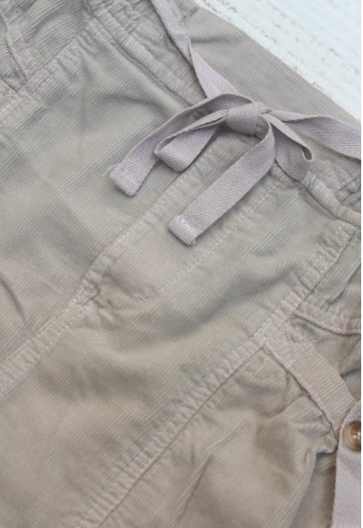 Latte Corduroy Skirt
