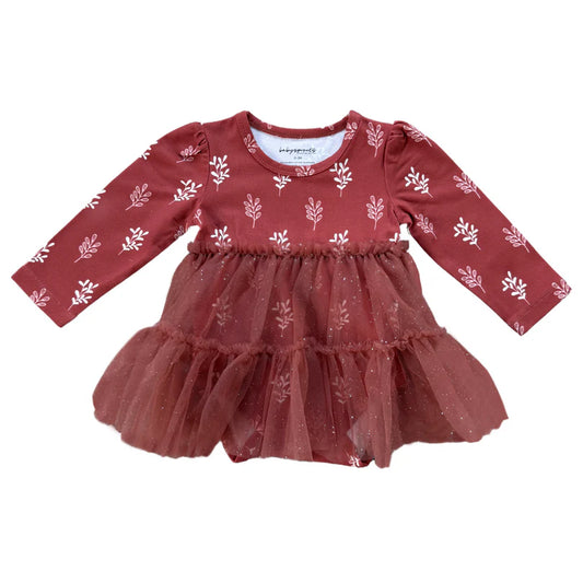 Holly Tulle Bodysuit Dress