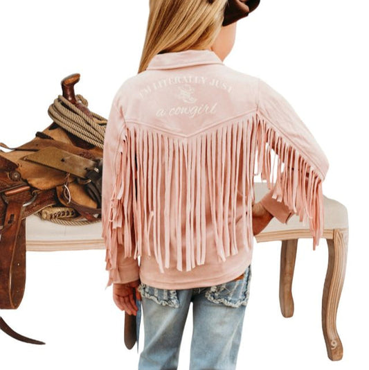 Literally Just a Cowgirl Pink Jacket
