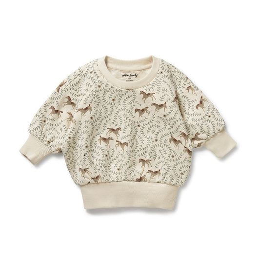Trixie Horse Organic Terry Sweater