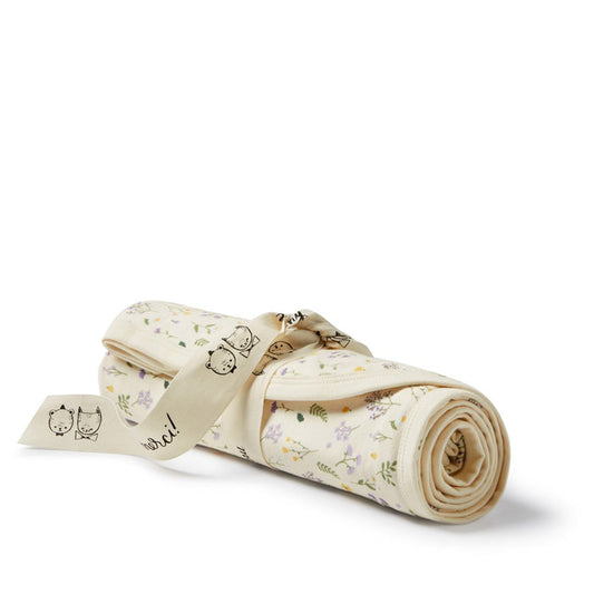 Bella Floral Bunny Rug