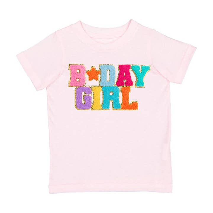 Bday Girl Patch Shirt