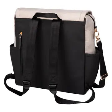 Sand/Black Boxy Backpack