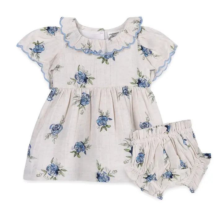 Katarina Floral Dress and Blommer