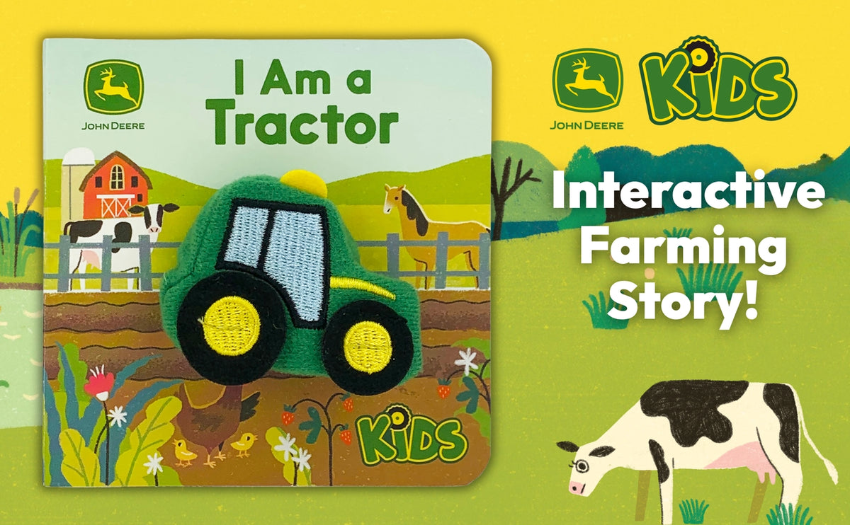 John Deere Tractor Puppet Book