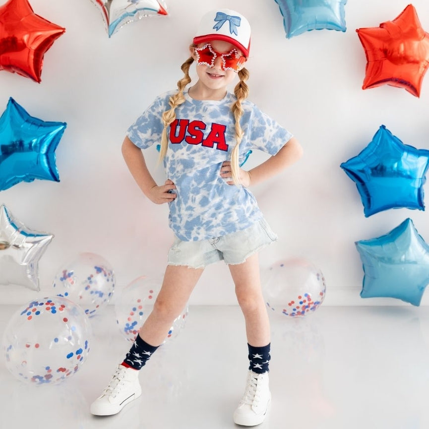 USA Tye Dye Patch Shirt