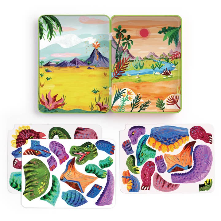 Dino Mix Up Magnets