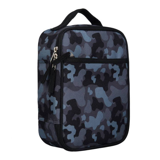 Black Camo Lunch Bag