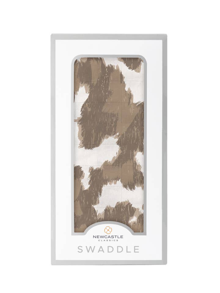 Yellowstone Cowhide Swaddle