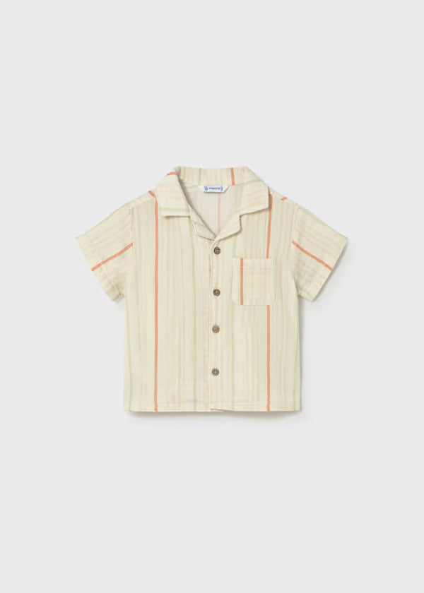 Clay Sage Stripe Shirt
