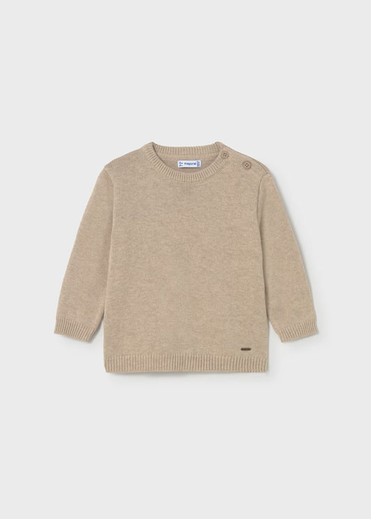 Basic Beige Heather Sweater