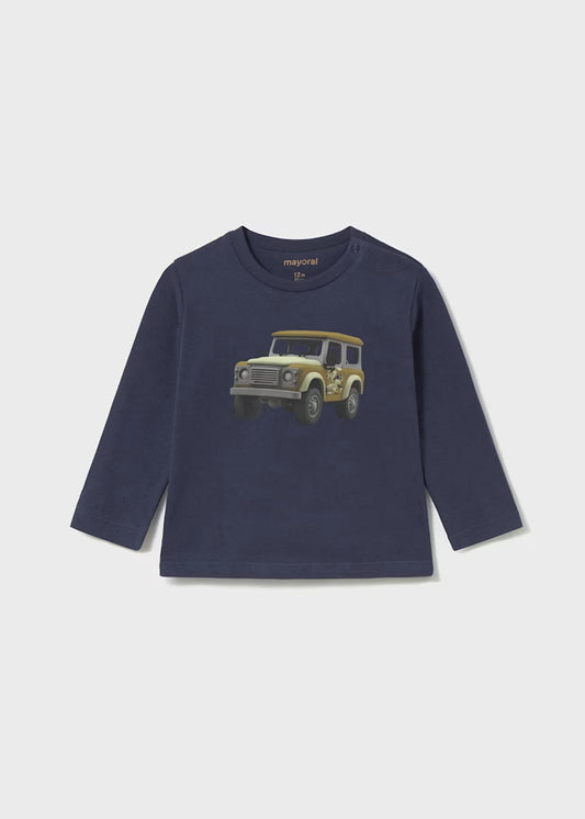 Car T-shirt Blue