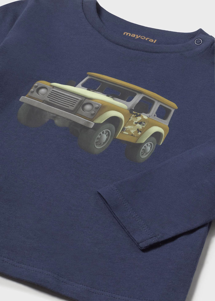 Car T-shirt Blue