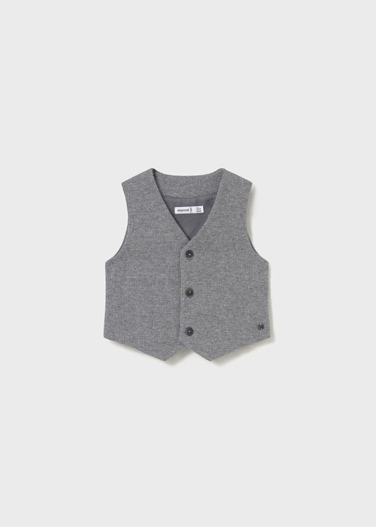 Fog Grey Mix Vest
