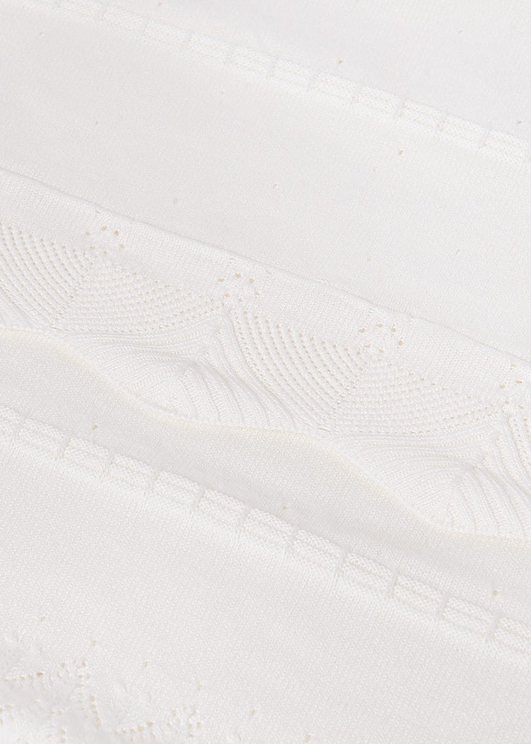 Off-white Knit Blanket