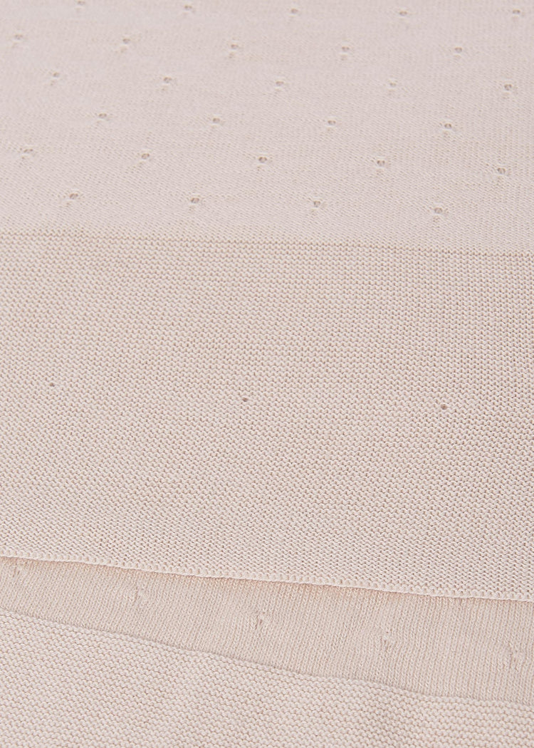 9854 Stone Knit Blanket