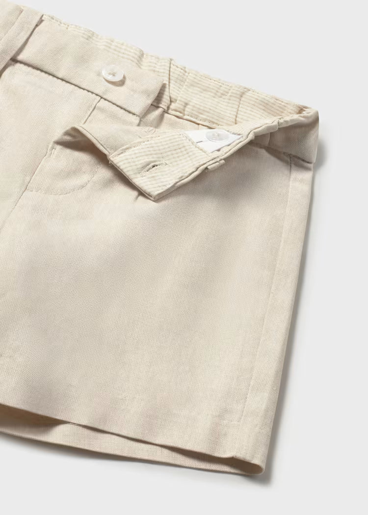 Boy Oat Linen Short