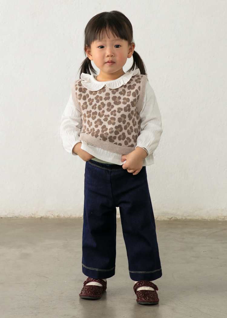 Cheetah Vest Top + Pants Set