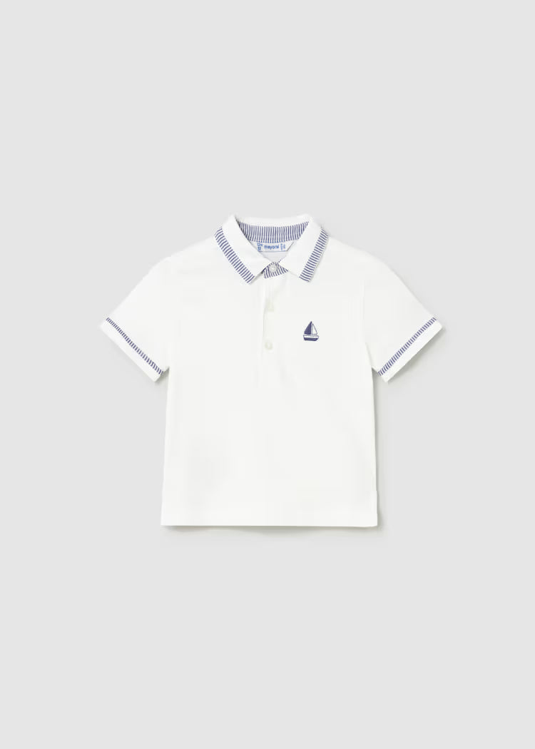 Polo Shirt with Sailboat detail