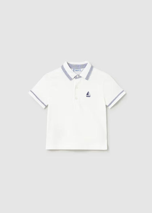 Polo Shirt with Sailboat detail