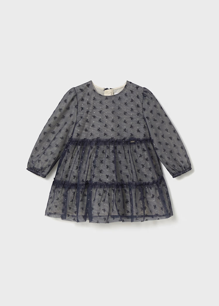 Tulle Dress Navy