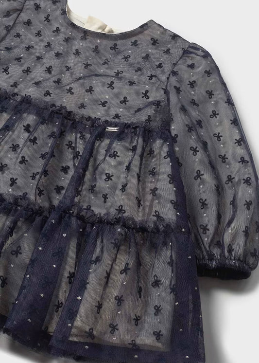 Tulle Dress Navy