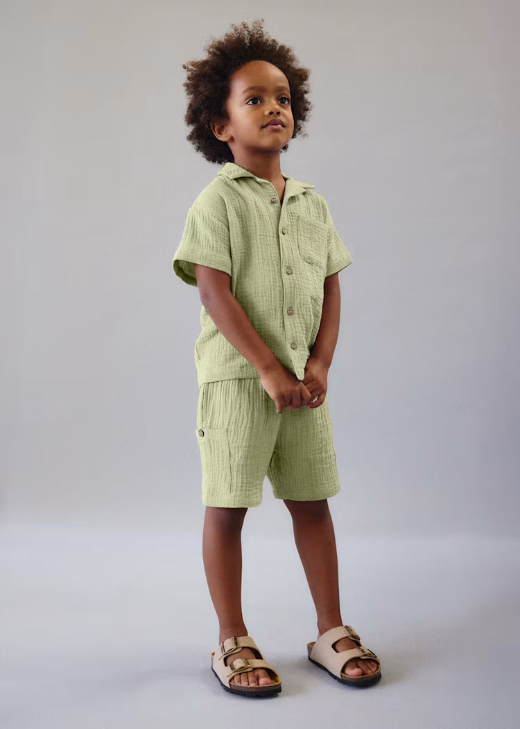 Sage Green Button Down Shirt