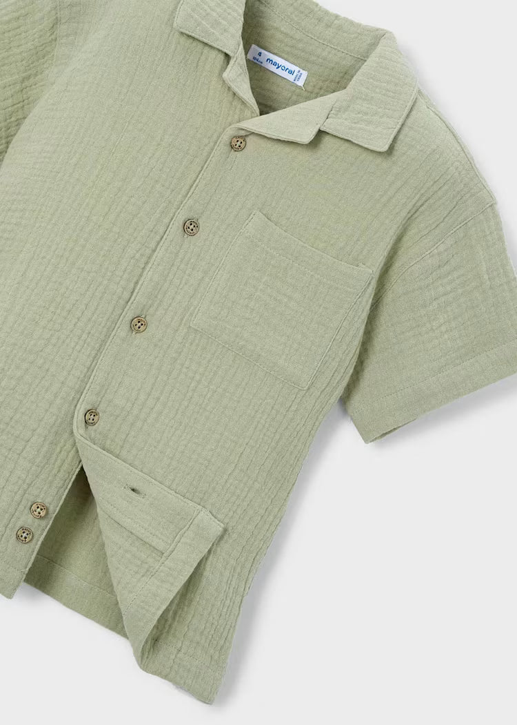 Sage Green Button Down Shirt