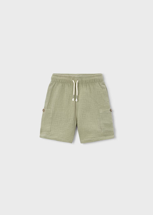 Sage Green Cotton Short