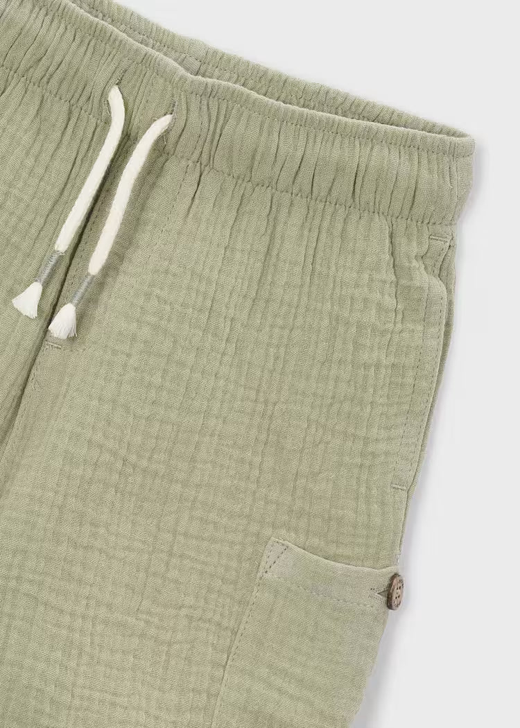 Sage Green Cotton Short