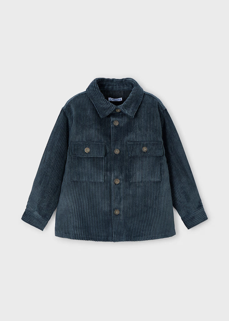 Corduroy Overshirt Navy