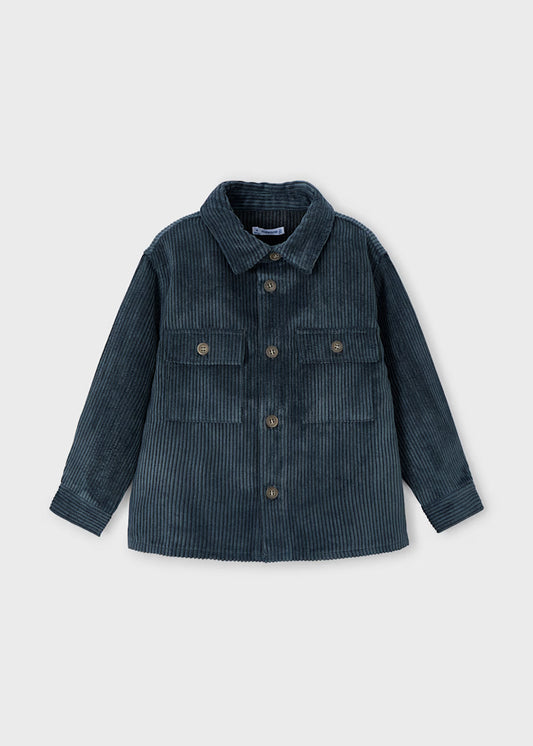 Corduroy Overshirt Navy