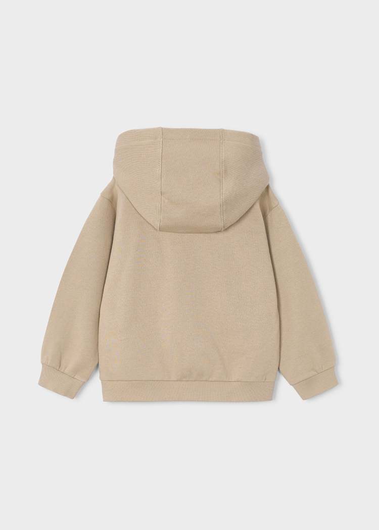 Tan Car Embossed Sweatshirt