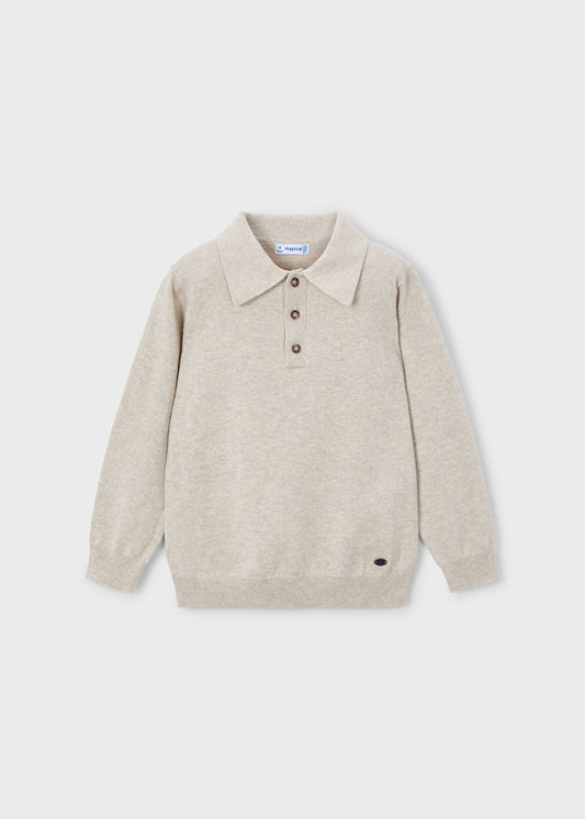 4122 Chai Knit Polo Shirt