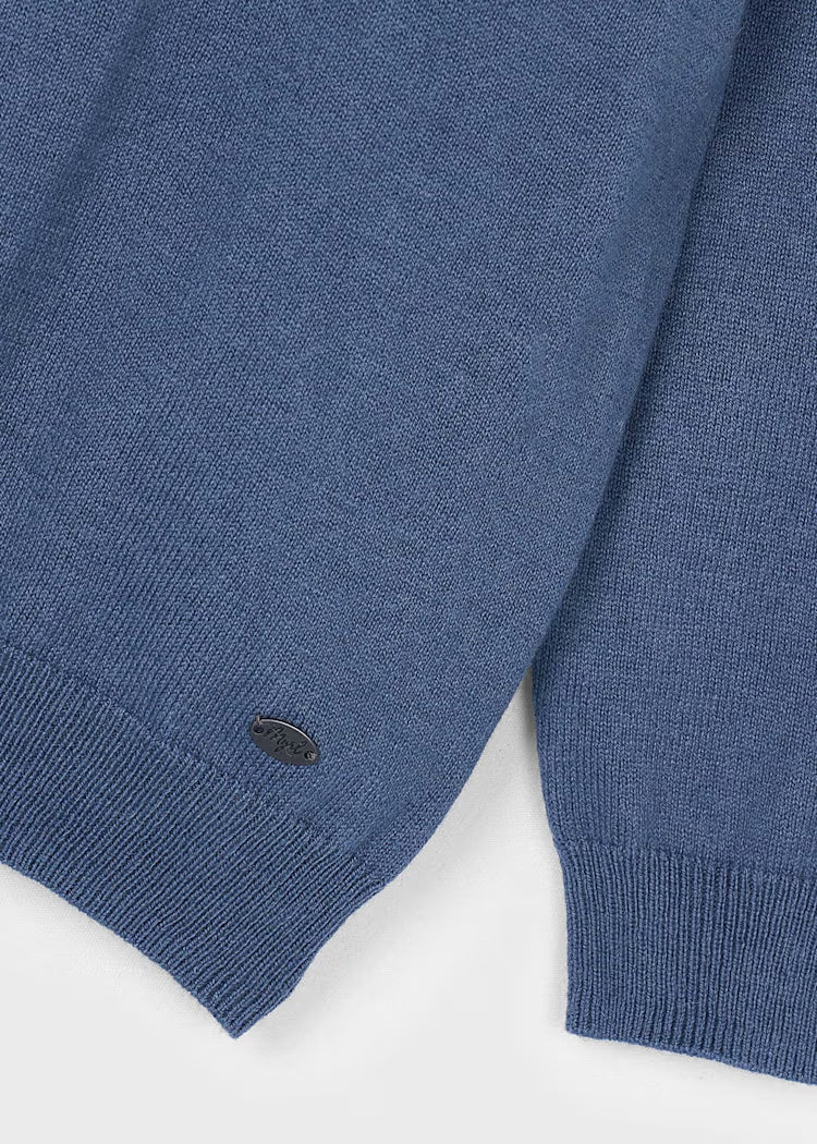 Knit Polo Shirt Steel Heather