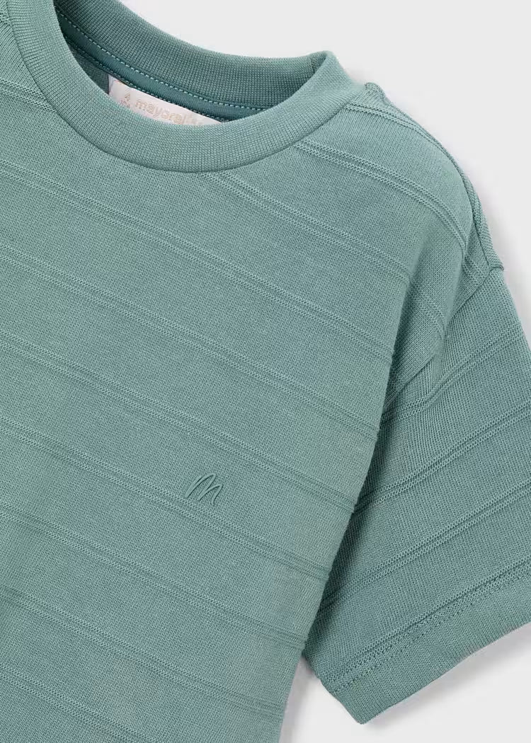 Teal Seaweed Boy T-shirt