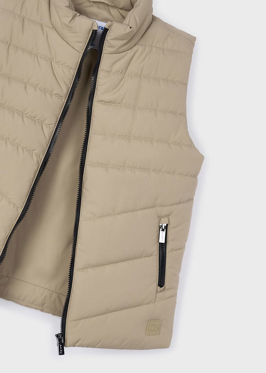 4383 Cashew Boy Puffer Vest