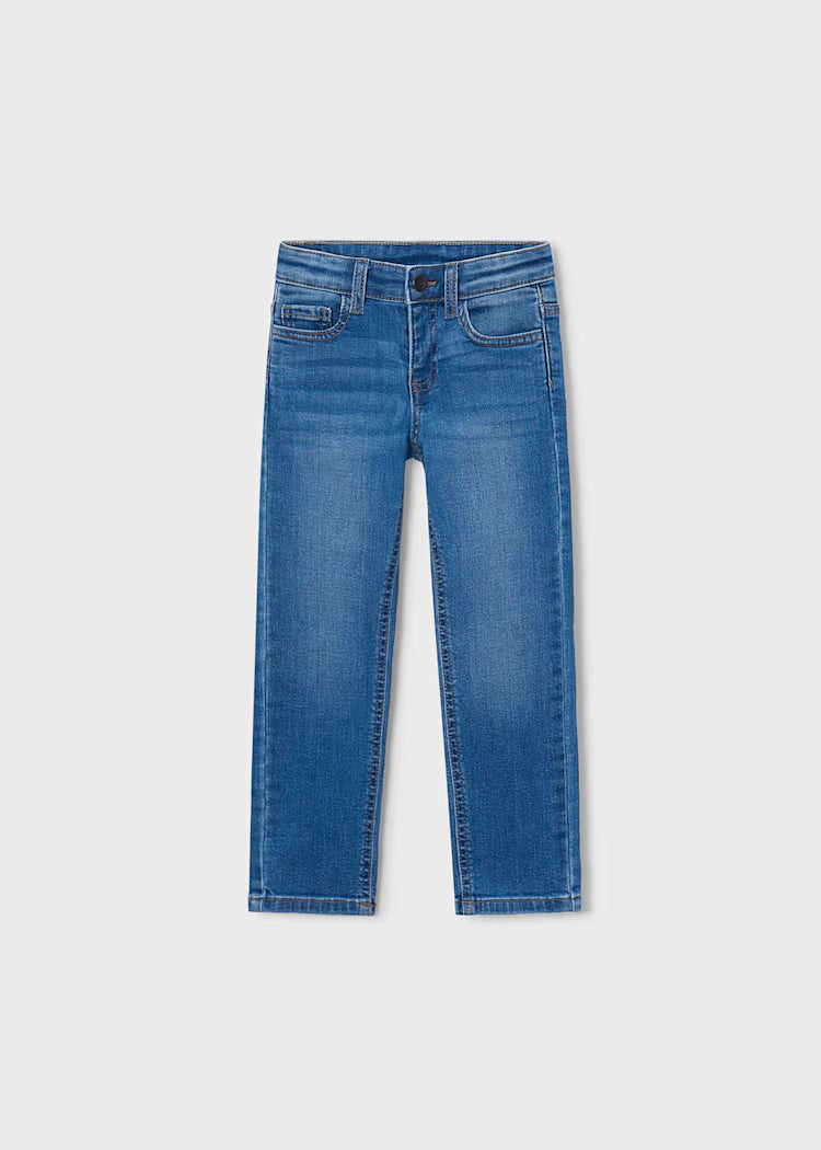 Boy Medium Wash Slim Denim