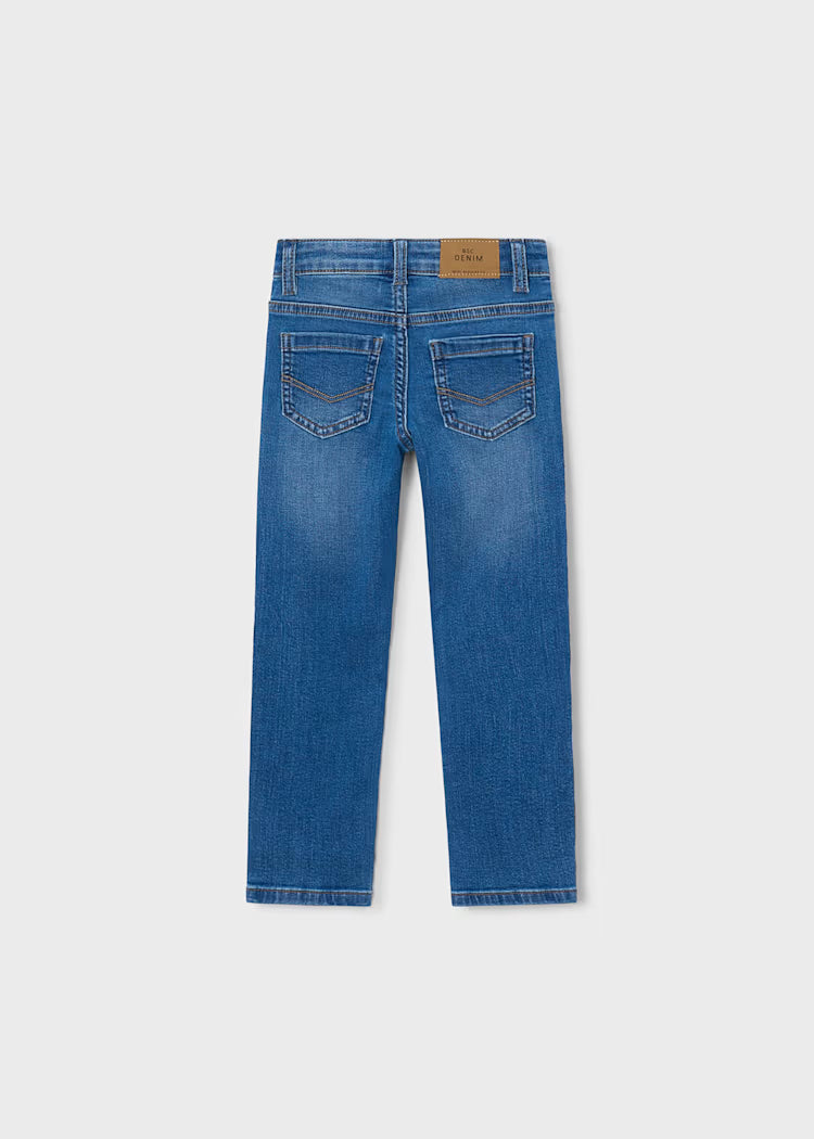 Boy Medium Wash Slim Denim