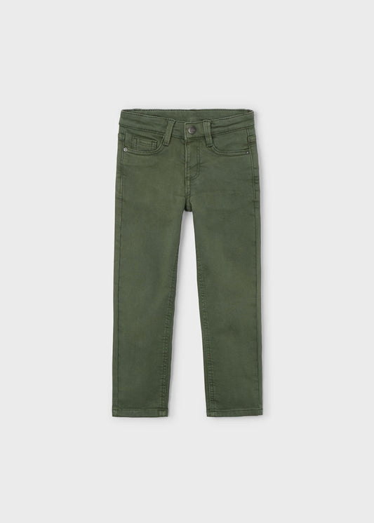 Olive Straight Leg Pant