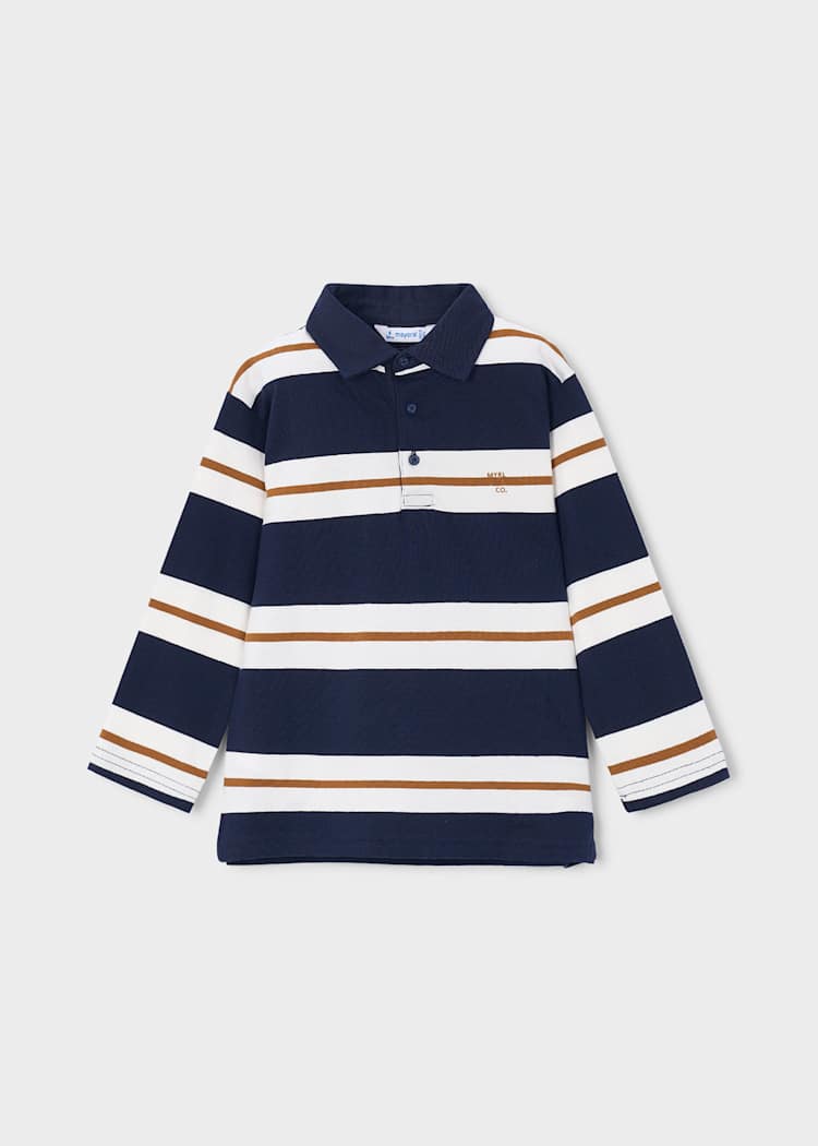 Ink Striped Polo