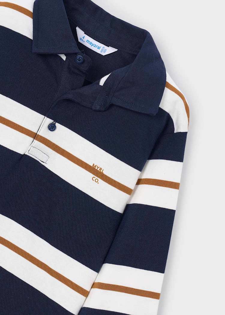 Ink Striped Polo