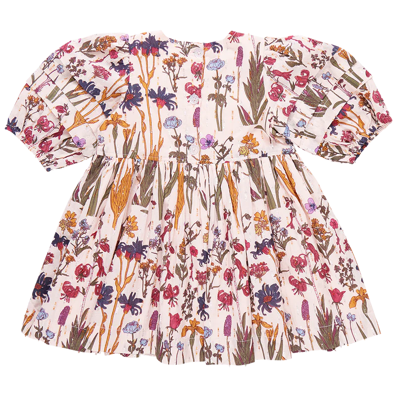 Brooke Dress Autumn Flowers