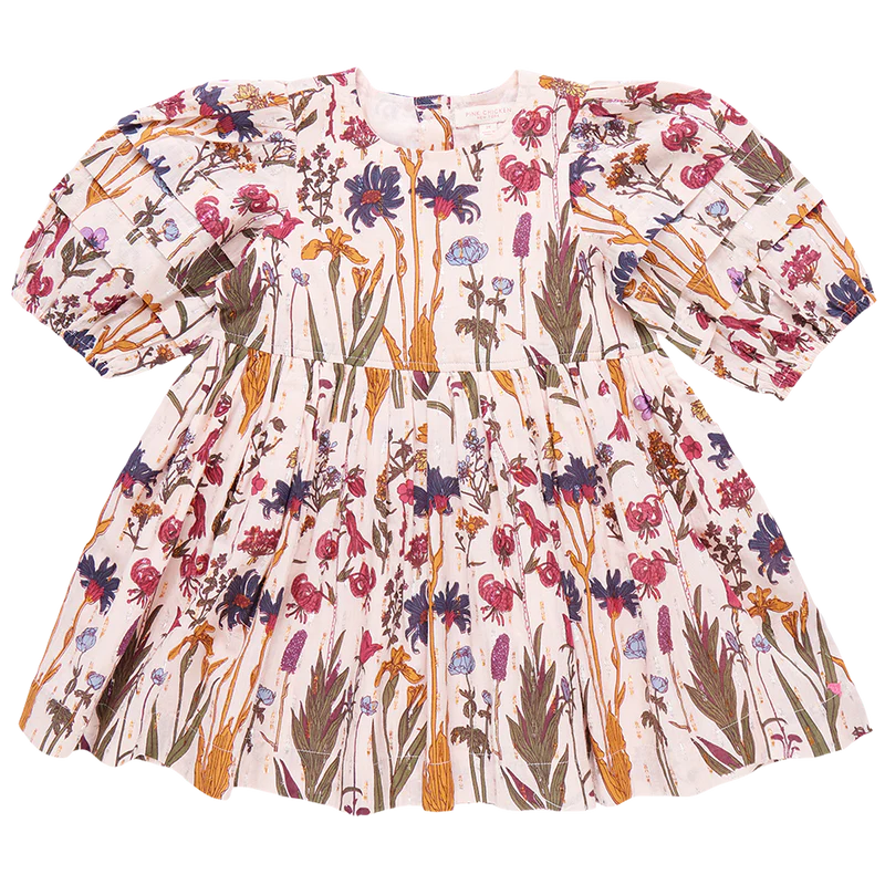 Brooke Dress Autumn Flowers