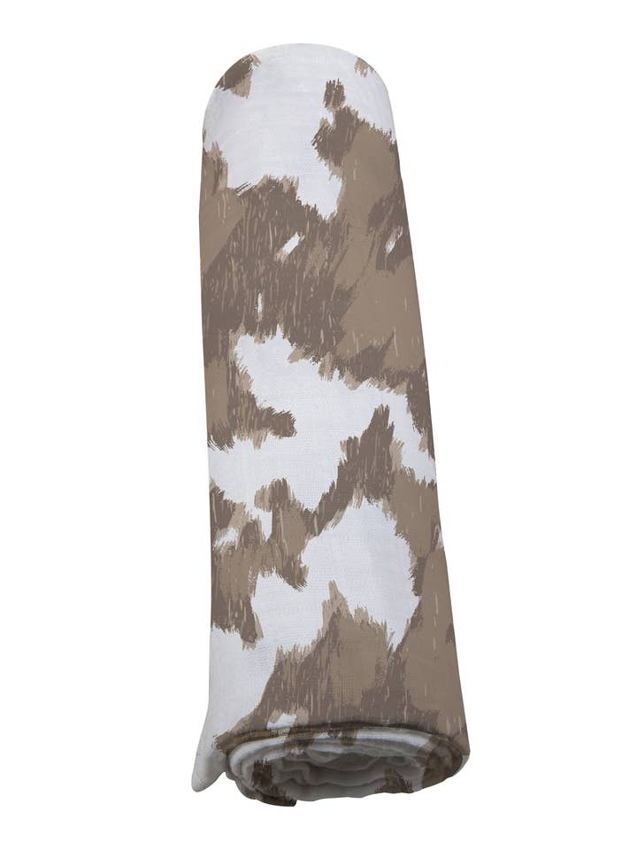 Yellowstone Cowhide Swaddle