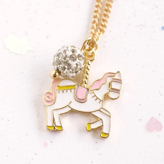 Unicorn Carousel Necklace