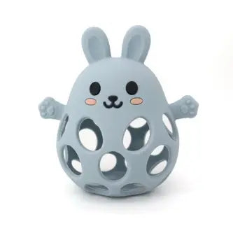 Bunny Rattle Silicone Ring