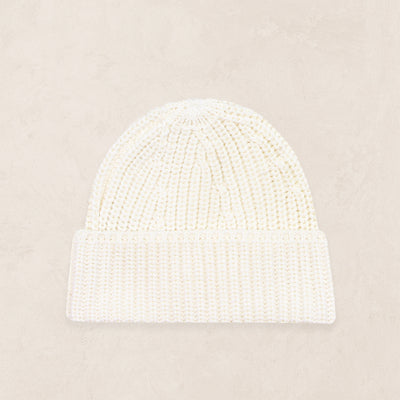 Knit Beanie Ivory