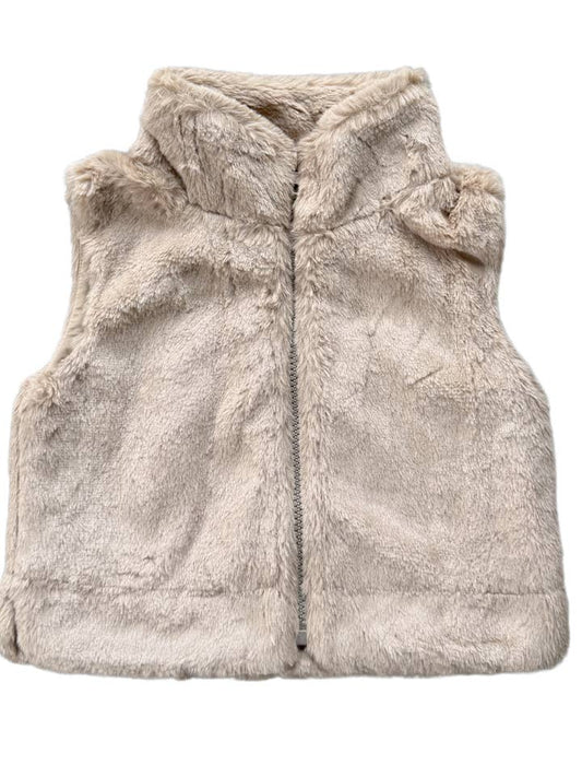 Fur Vest Beige