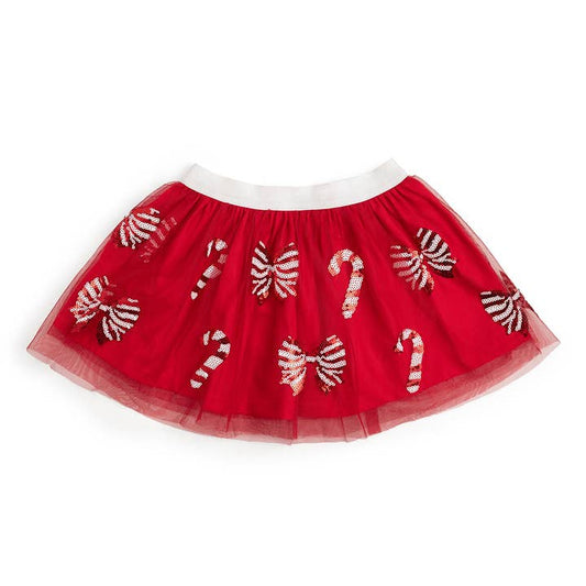 Candy Cane Sequin Christmas Tutu